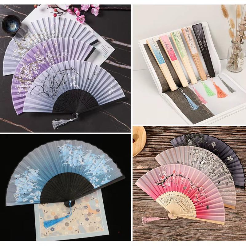 Bamboo Folding Fan | Silk | Chinese Style 5