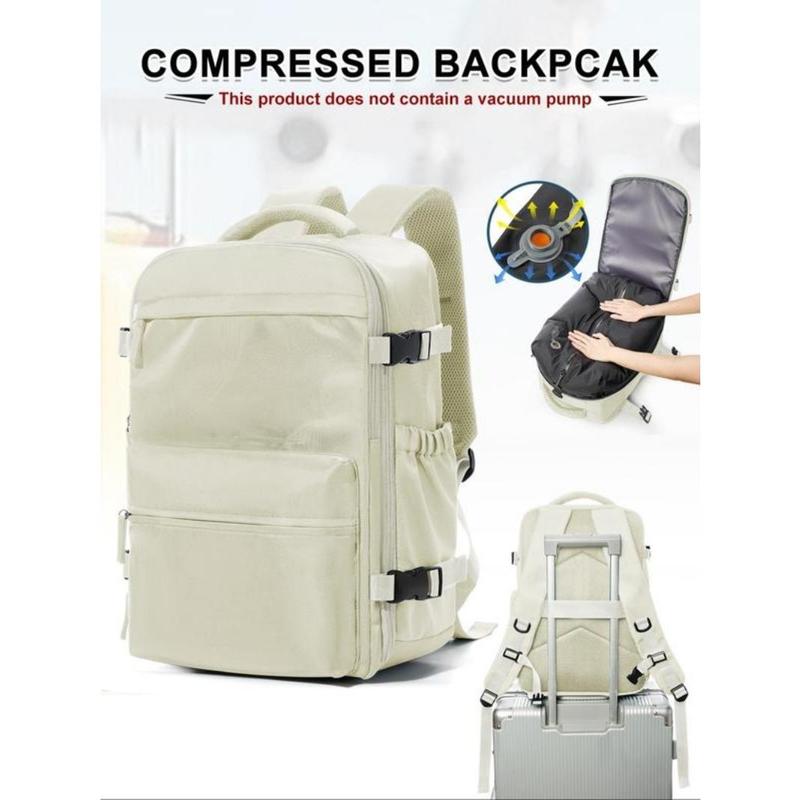Large Capacity Vacuum Compression Backpack, Business Multifunctional Computer Bag, Traveler Essentials Backpack 6