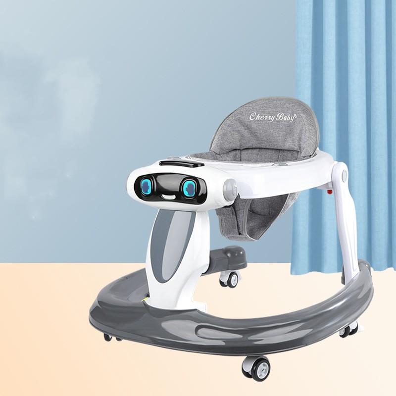 Product Introduction of Baby Walker Anti-O-leg Baby Children's Multi-functional Anti-rollover Walker 15