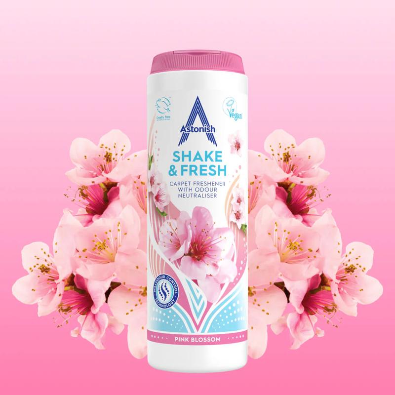 Product Introduction of Astonish 6pc Peony Pink Household Cleaning Bundle – All-Purpose, Multi Surface Cleaner, Toilet Tabs, Disinfectant, Shake & Fresh, Toilet Gel Cleaner Set – Tough on Grease & Stains – Fresh Citrus Scent – Eco-Friendly & Cruelty-Free Scented Perfume 3