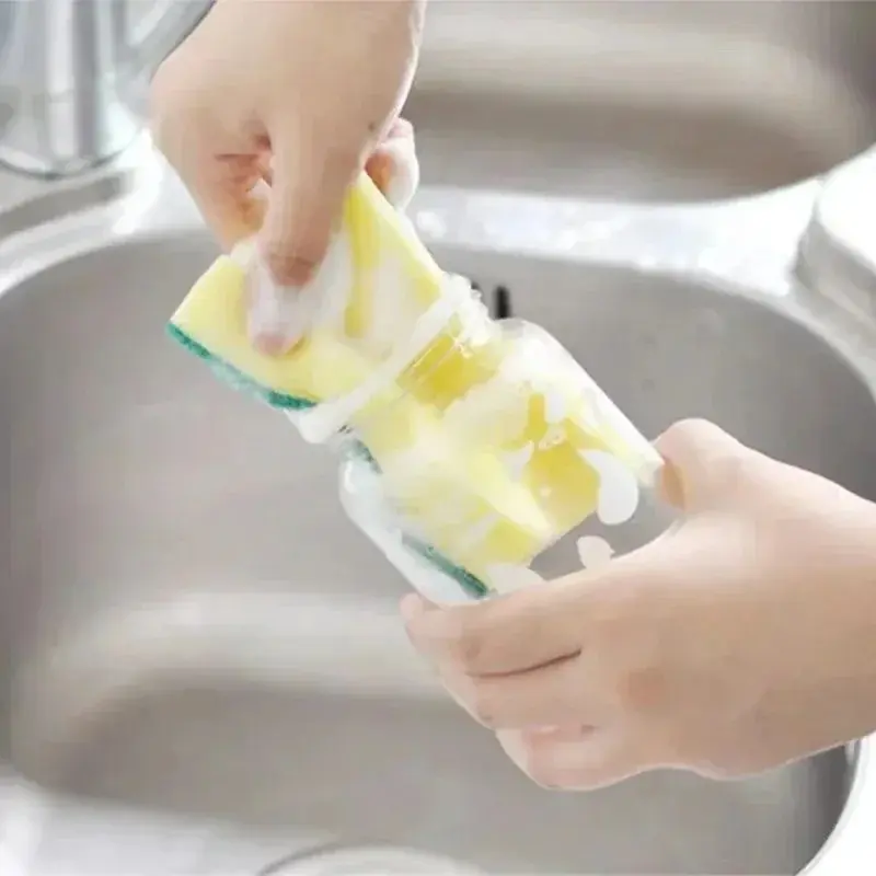 Highly absorbent Double-Sided sponge magic cleaning pot rust sponge cleaning brush kitchen grease cleaning tool 8