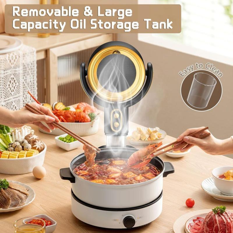 Portable Smoke Purifier Fan - Compact Air Cleaner for Smoke Elimination UK 8