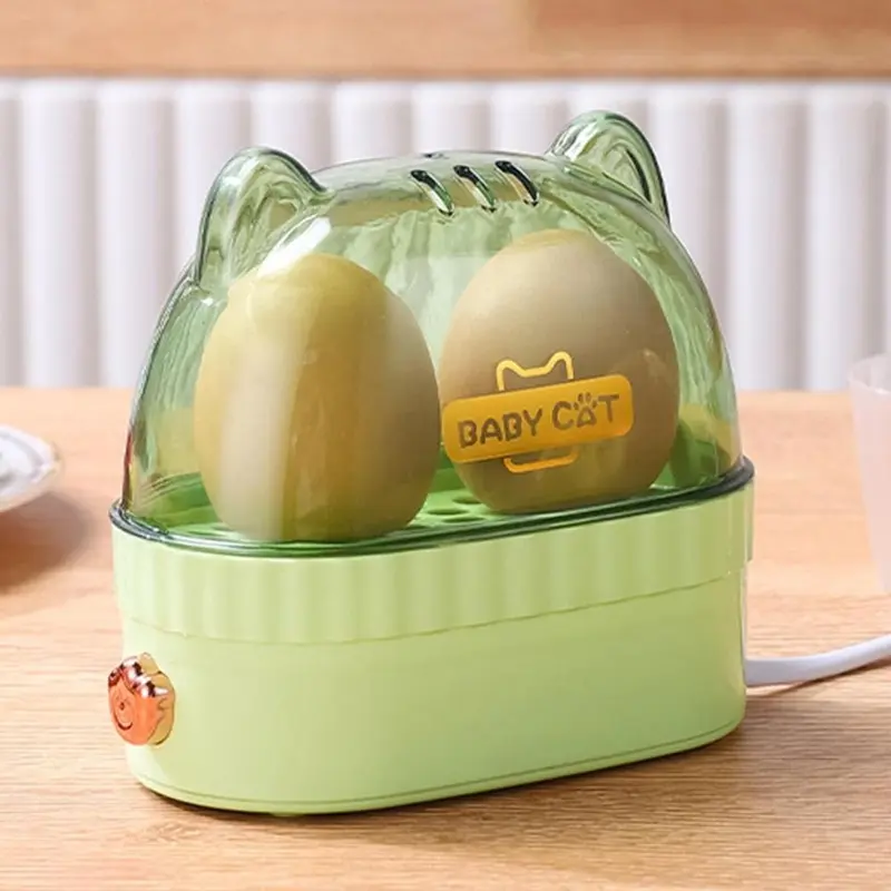 Egg Boiler Machine Electric Hard Boiled Egg Maker Safe Using Egg Boiler Machine Steamer with Timer Off Multifunctional Egg 6