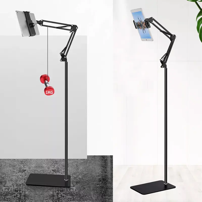 Floor Stand Adjustable Universal 360° For 3.5-11 in Phone iPad Lazy Tablet Mount 8