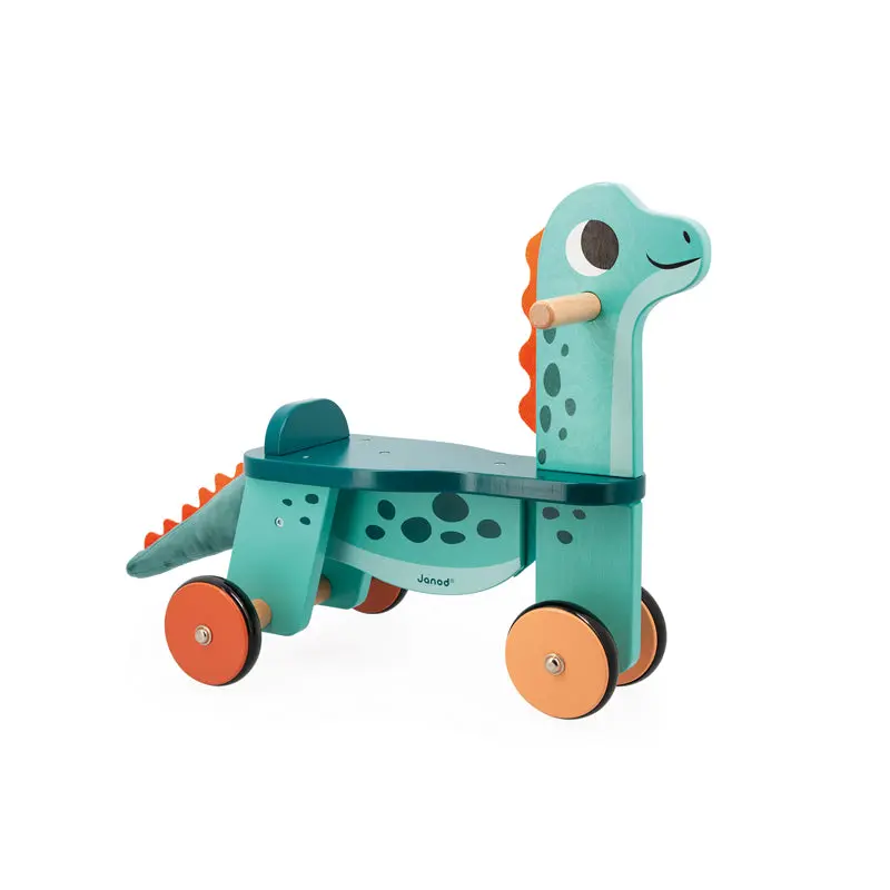 Janod Dino - Ride On Dino Portosaurus Toddler, Baby, Infant 2
