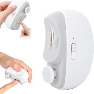 3 in 1 Electric Nail Clipper, Automatic Nail Trimmer With Polishing Function & LED Light, Nail Care Tool for Elderly & Adults