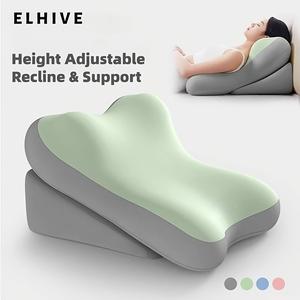 Memory Foam Care Cushion, Adjustable Bed Wedge Pillow Set, Comfortable Back and Neck Support, Multi-Functional Lumbar Pad, Non-Slip Elevating Pad, Sleep Cushion