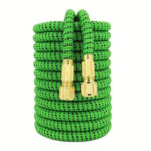 Thickened 3 Times Expansion Garden Hose, 1 Count Expandable Water Pipe For Car Cleaning, Garden Hose, High Pressure Car Wash Accessories, Garden Accessories