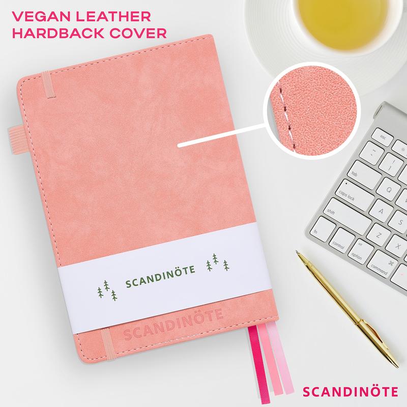 Scandinote A5 Bullet Dotted Journal - Pink 6