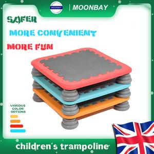 UK SELLER Sensory Training Mini Trampoline for Autistic Children - 25-Inch Indoor Jump Fitness Toy with Non-Slip Base, Ideal for Toddlers' Bouncing and Sensory Integration Training, Supports Up to 330 lbs, Perfect Gift for Kids.