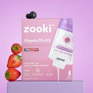 Vitamin D Zooki - Immune System, Muscle Function, Bones & Mood