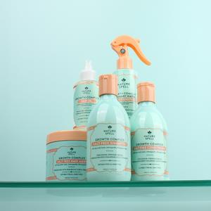 Nature Spell Growth Complex Collection with Rosemary Water Leave-in Conditioner for Healthy Hair Growth & Shine