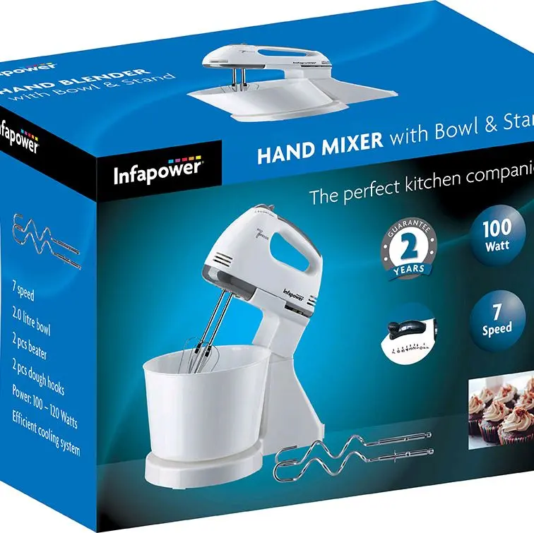 Infapower’s 7 Speed Electric Stand Hand Mixer X102 multifunctional