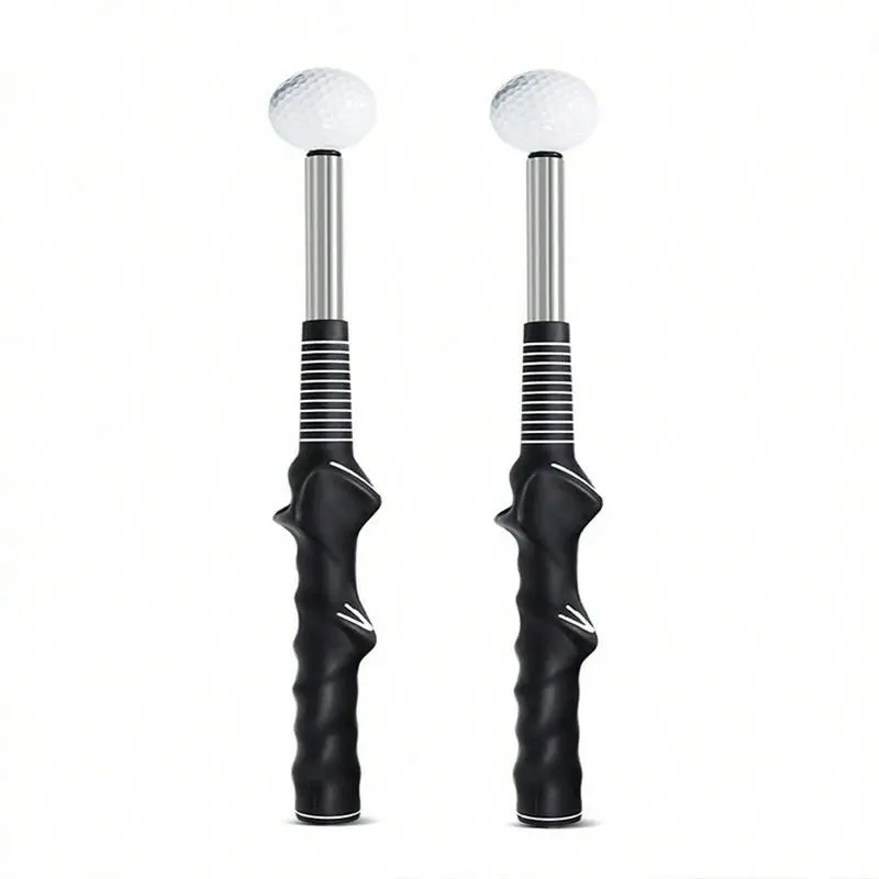 Golf Swing Practice Stick, Telescopic Warm Up Golf Swing Trainer, Correcting Gesturer Golf Training Aid with Non-slip Rubber Handle, Golf Training & Warmup Stick, Golf Supplies, Golf Equipment, Golf Accessories Christmas Gifts, Halloween 4