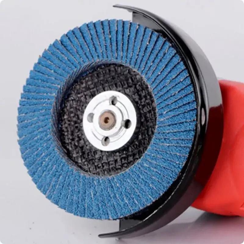 10x FLAP GRINDING SANDING DISCS 115mm 4.5" 40 60 80 120 GRIT ANGLE WHEEL UK 6