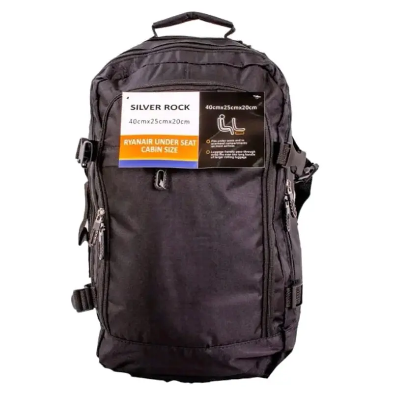 RYANAIR Under Seat Cabin Backpack Bag - 40x25x20cm - Travel Case - Carry On Luggage 1