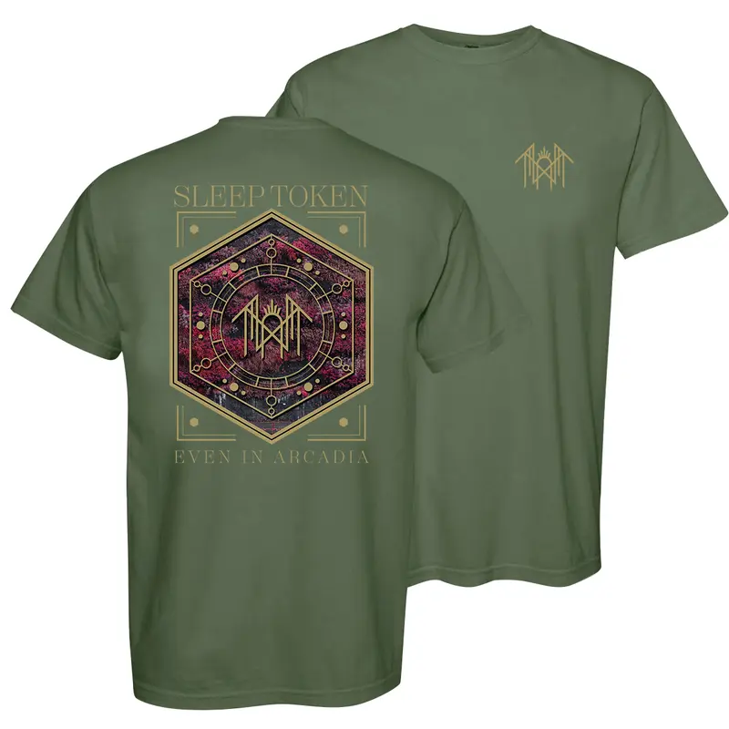 Sleep Token Even In Arcadia Album 2-Side T-Shirt, Double-Sided Graphic Unisex T-Shirt, for Men, for Women, Menswear Band Merch 3