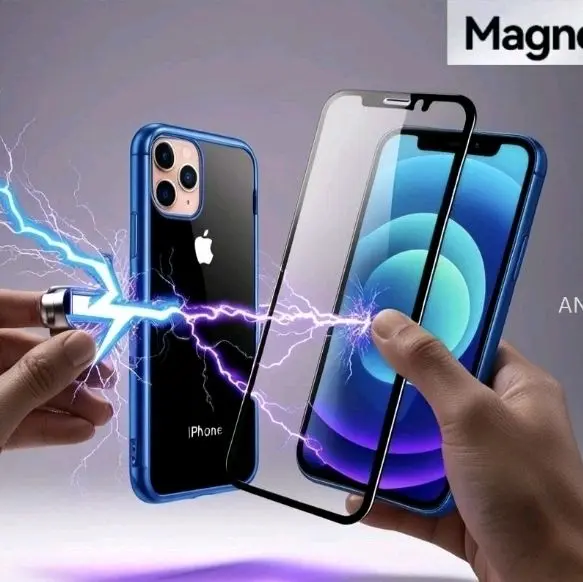Magsafe Case Tempered Glass Protector for iPhone 15 14 13 12 11 - Privacy Screen Cover - Protection 2