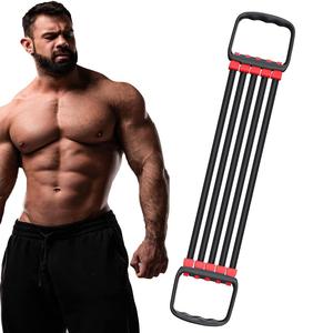 Detachable Resistance Band, Chest Expander with 5 Counts Removable Ropes, Fitness Training Tool for Pilates Full Body Home Gym Workout