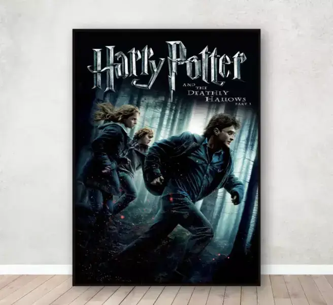Harry Potter and the Deathly Hallows Part One Movie Poster Print Wall Art #855 0