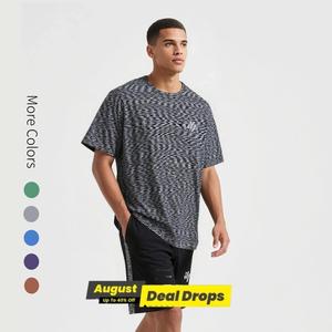 INNERSECT Two Piece Set Men's Tracksuit Comfort and Casual Soft Short Sleeve Round Neck T-shirt & Pocket Track Shorts Stretch Breathable Summer Outfits, Menswear for Beach Going Out Running Biking