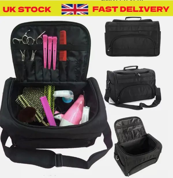 Large Pro Hairdressing Hair Stylist Beauty Bag Salon Equipment Tool Carry Case