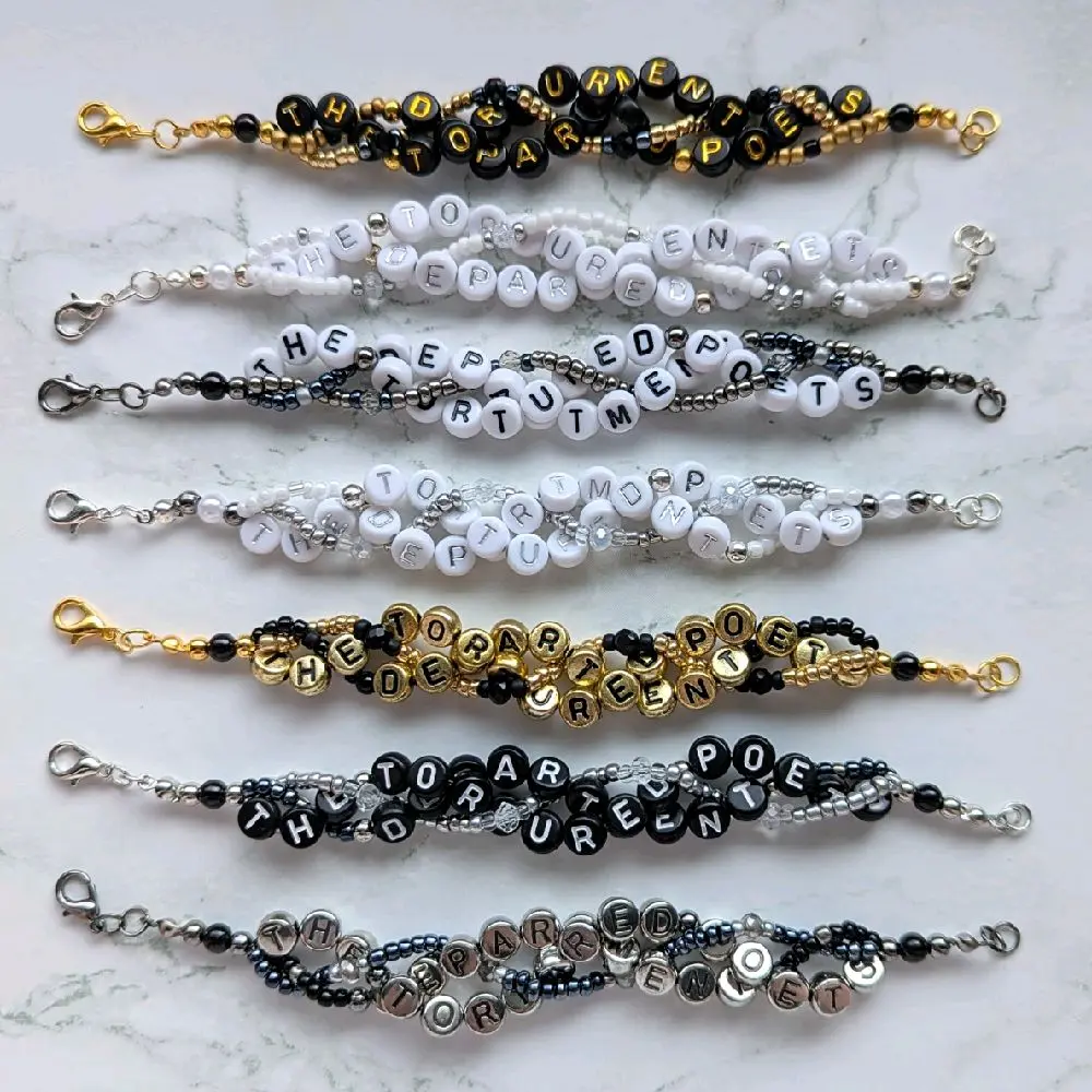The Eras Tour - The Tortured Poets Department Outfit Inspired Friendship Bracelet