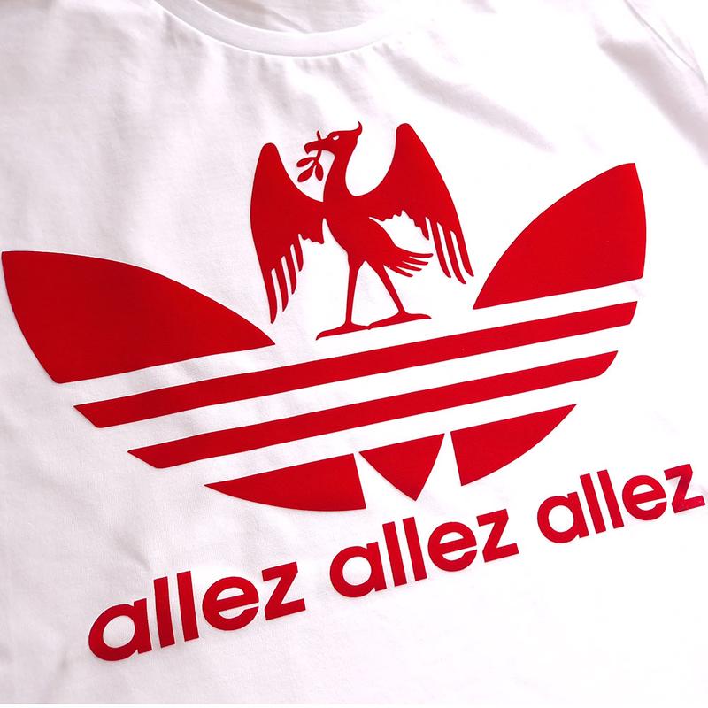 Liverpool Allez White Organic Cotton T-Shirt 1