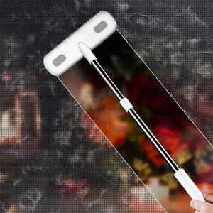 Window Cleaning Brush, Retractable Window Screen Dust Removal, Multifunctional Cleaning Brush for Home, Suitable for Mesh Screen Cleaning, Small Terrace, Door, Etc