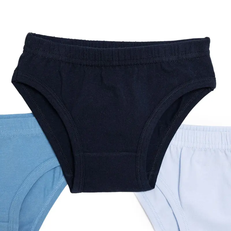 HelloBaby Baby Boy Underwear 3 pcs - Blue 2
