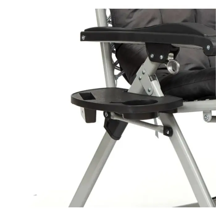 Zero Gravity Recliner Chair with Cup Holder - Extra Wide, Foldable, Adjustable for Patio, Garden, Beach & Camping 5
