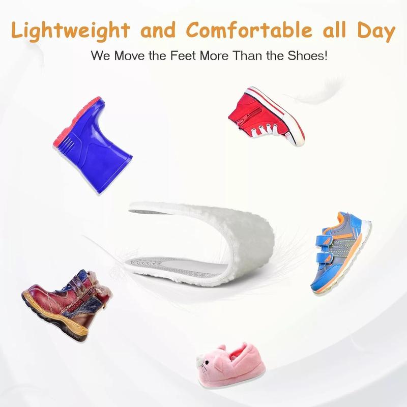 Wicket Pair Sheepskin Insoles Soft Warm Thermal Inner Fleece Wool Pair Boots Shoe soles 2