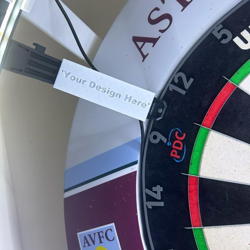 4 Personalised Arm Covers for Target Corona Dart Light Ring 1
