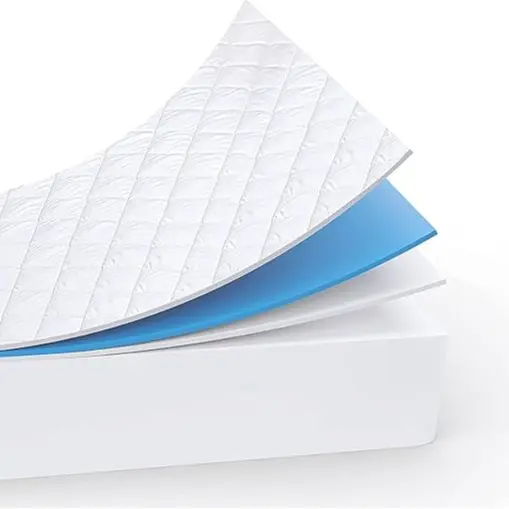 Luxury Hotel Quality 40cm Extra Deep Quilted Waterproof  Mattress Protector 100% Microfiber Mattress Protector cover Anti Allergy Washable & Non-Noisy Mattress Cover All UK Size 2