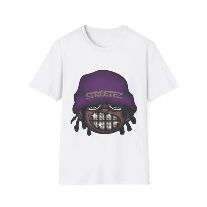 Edgy Graphic Tee with STREETEZ Design, Unisex Cool T-Shirt, Streetwear Fashion, Gift for Trendsetters, Urban Style Clothing