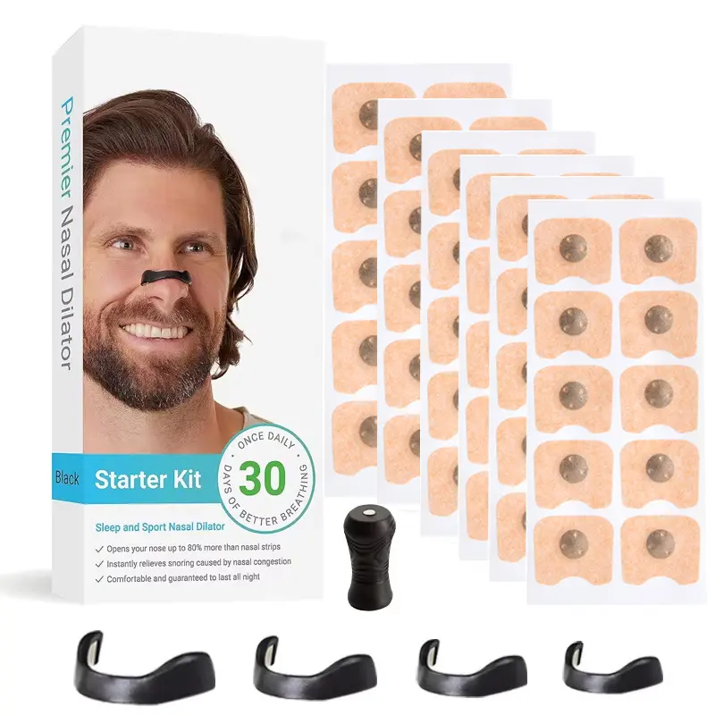 Magnetic Nasal Strips Kit - Improve Sleep Quality, Reduce Snoring, Boost Oxygen Intake - Nail, Manicure 3