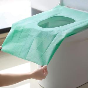 Disposable Toilet Seat Cover, 20/30/50pcs Disposable Toilet Seat Covers, Pastel Toilet Seat Protector for Home Bathroom Hotel Salon, Home Goods, Restroom Bathroom Accessory, Toilet Lid Cover