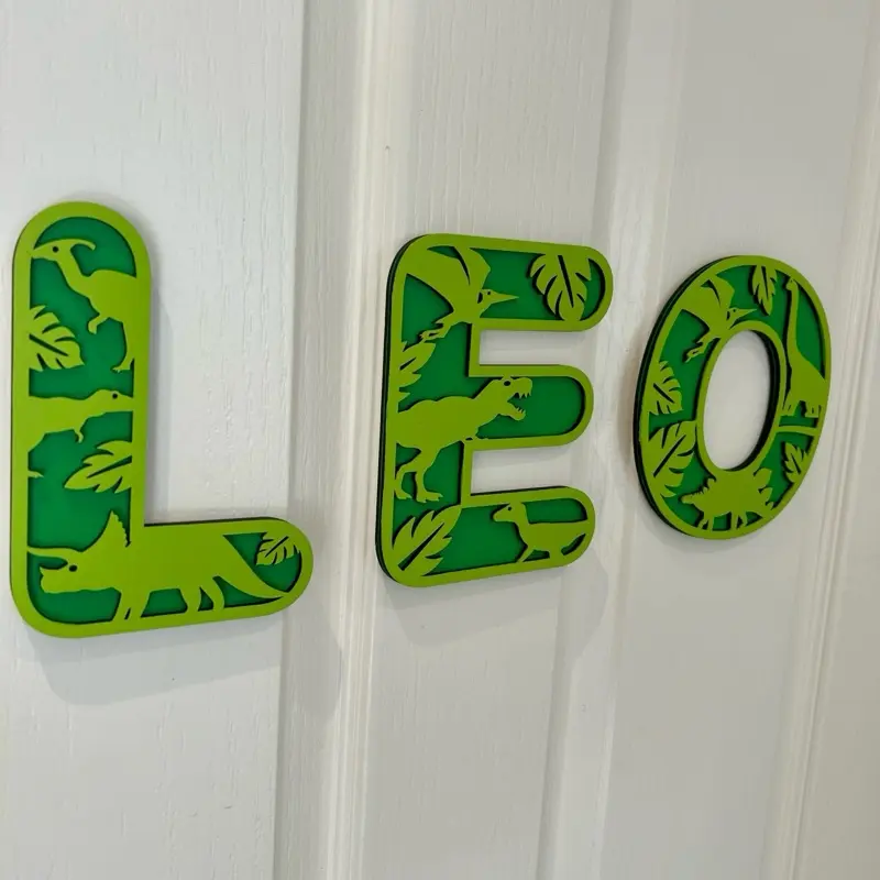 Personalised Dinosaur Name Sign, Nursery Room,  Dinosaurs Theme 4