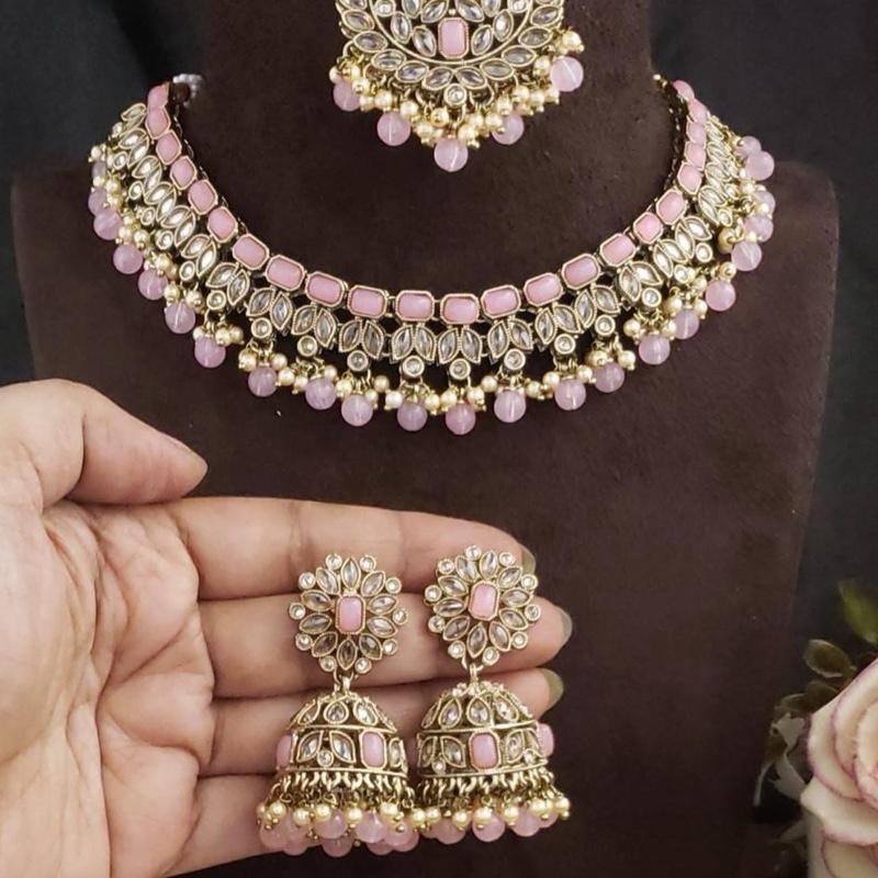 Necklace Sets punjabi jewellery pakistan indian jewelry desi pakistani cheap mehndi set kundan wedding i sale 5