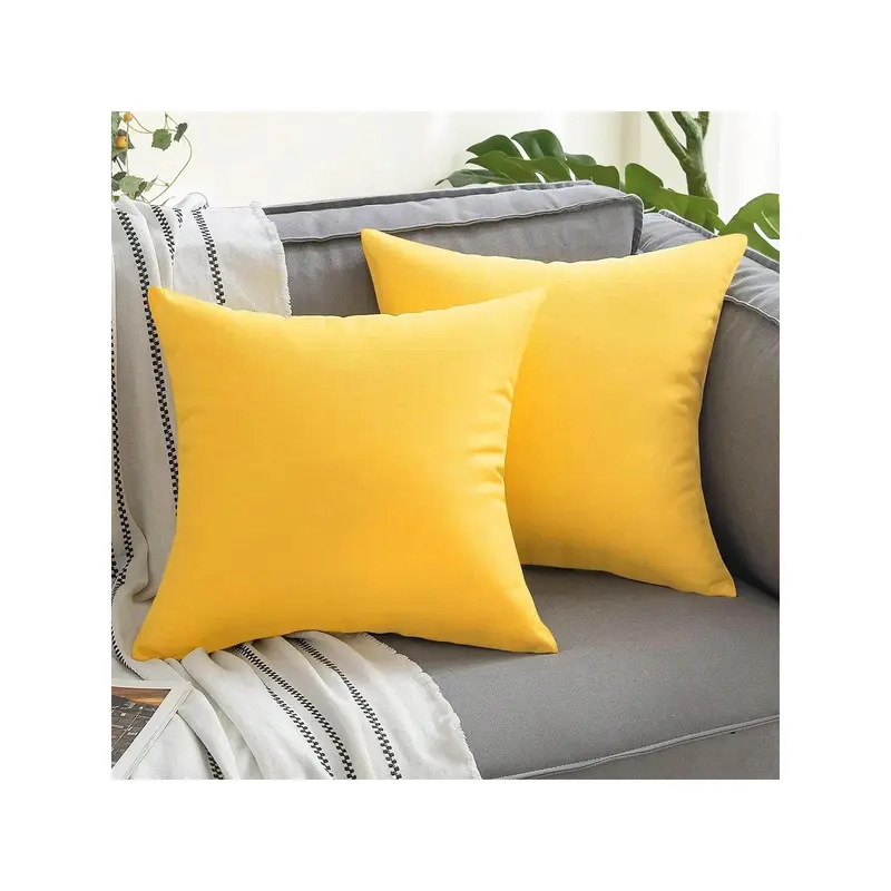 1pc Outdoor Waterproof Throw Pillow Covers Decorative Square Cushion Case Patio Pillows For Couch 3