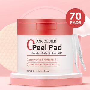 Red Succinic Acid Panthenol Pads | Niacinamide + Salicylic Acid Skincare