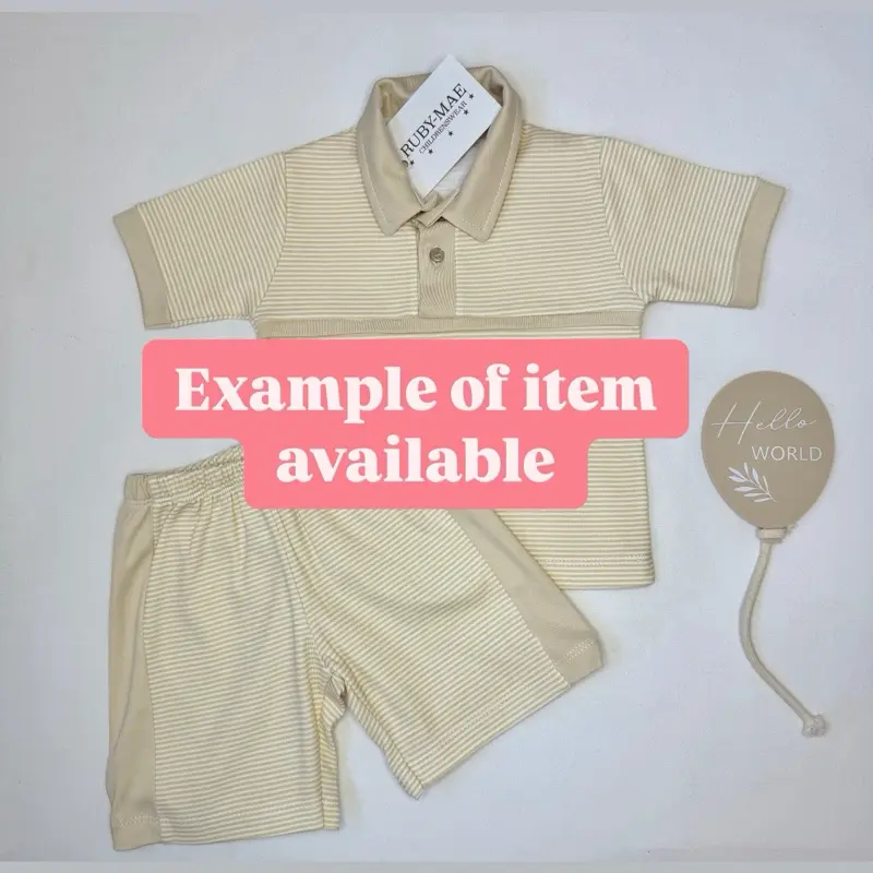 SALE Spanish Outfit + FREE pair of socks - Choose your baby boy or baby girl outfit on the live - Outfits normally £29.99 6