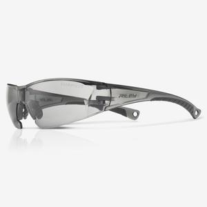 RILEY Kosma Grey Lens Wrap Around Metal Free Safety Glasses with Neck Cord