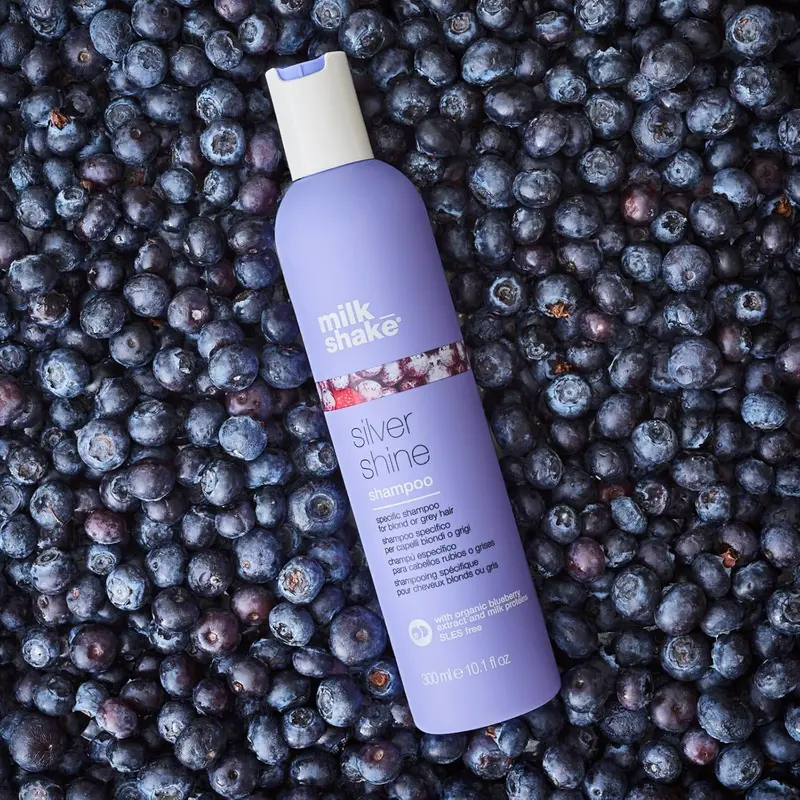 Milk Shake Silver Shine Shampoo for Blonde or Grey Hair 300ml Haircare 1