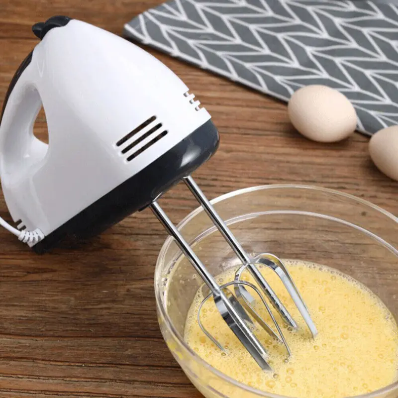 Electric Handheld Whisk 7-Speed Hand Mixer Kitchen Egg Beater Cream Cake Blender kitchen  appliances 5