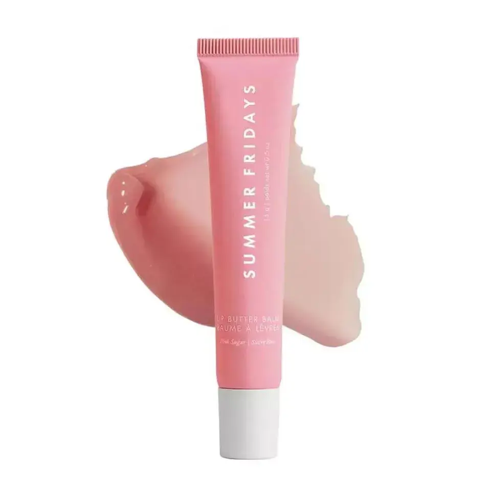 Summer Fridays Moisturizing Lip Balm - (PINK SUGAR Most popular) Lip Care for Comfort - Hydrating, Moisturize Skincare Moisture