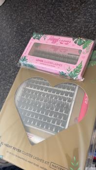 Product Review of Meggi lashes XL Cluster Kits from D**a B**2 0