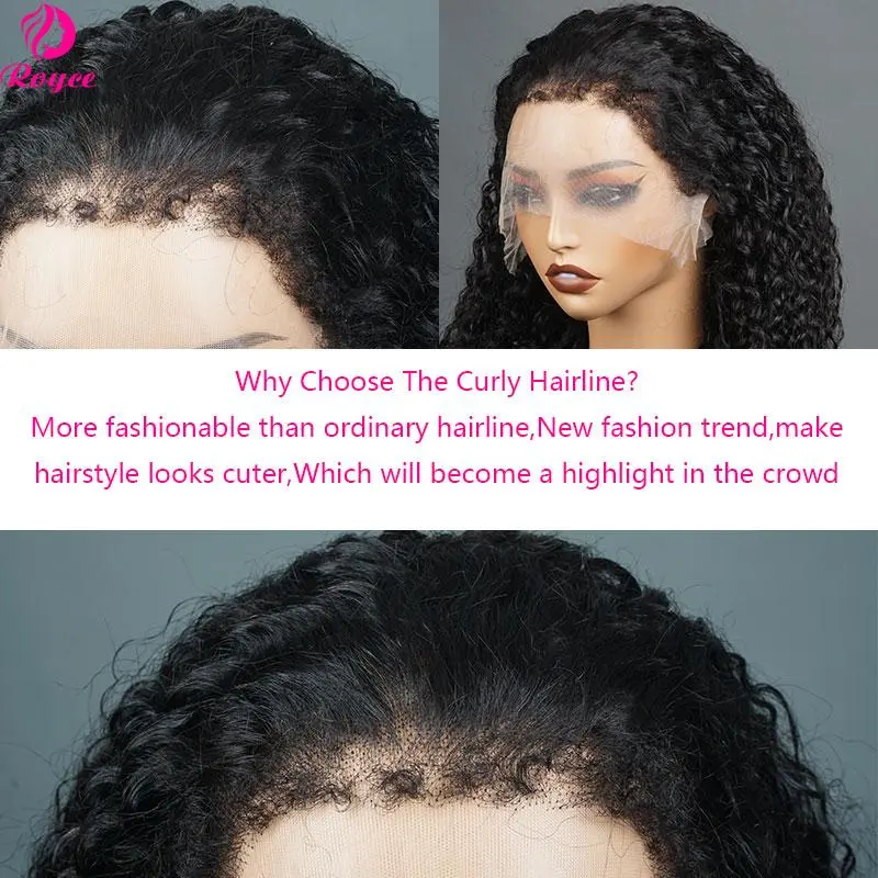 220 Density 5x7 Short Lace Glueless Curly Bob Wig 16 Inch Kinky Curly Edges Wigs Human Hair Bob 4x4 Lace Closure Wig Pre Cut 3