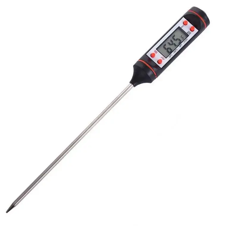 Digital Food Thermometer for Baking and Cooking - Electronic Probe with LCD Display 1