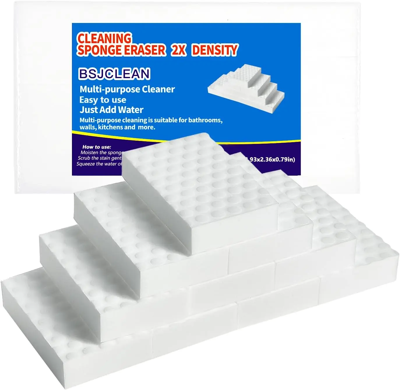 Magic Cleaning Sponges Eraser,2X Longer Lasting Extra Durable Melamine Sponge